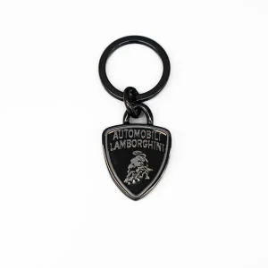 Shield Keyring, Brass and Silver